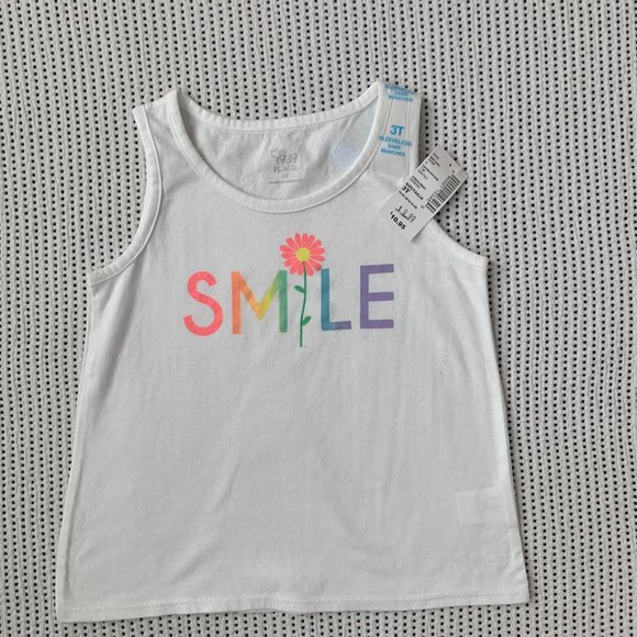 NWT The Children's Place Tank Top with Sparkle Print | 3T - Picture 1 of 5
